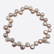 Load image into Gallery viewer, Top Drilled Button 7-7.25x4mm Lavender Pink FW Pearl 8&quot; Strand 4761
