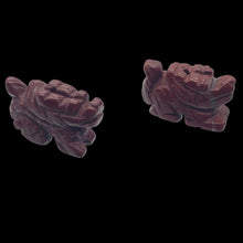 Load image into Gallery viewer, 2 Brecciated Jasper Hand Carved Winged Dragon Beads | 22x13.5x8mm | Red
