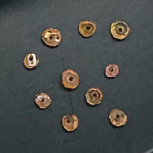 Load image into Gallery viewer, Sapphire AAA Faceted Round Bead Parcel | 3x2 to 2x1mm | Pink | 10 Beads |
