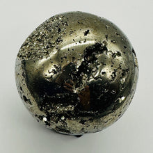Load image into Gallery viewer, Pyrite Scrying 394 Gram Sphere | 2.3&quot; | Silver, Gold | 1 Display Specimen
