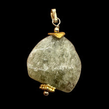 Load image into Gallery viewer, Kunzite14K Gold Filled 22x22x8mm Pendant | 1 1/2&quot; Long | Green | 1 Pendant |
