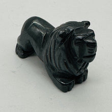 Load image into Gallery viewer, Hematite Lion Animal Figurine Worry Stone | 24x17x11mm | Silver Black
