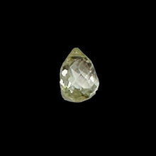 Load image into Gallery viewer, Natural Canary Diamond 4.25x3mm Briolette Bead .27cts 6111

