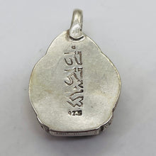 Load image into Gallery viewer, Sitting Sterling Silver Buddha Pendant | 1 1/4&quot; Long | Silver | 1 Charm |
