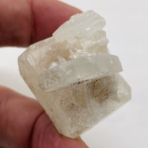 Optical Calcite 179ct Collectors Rectangular Prism | 33x33x28mm | White, Clear |