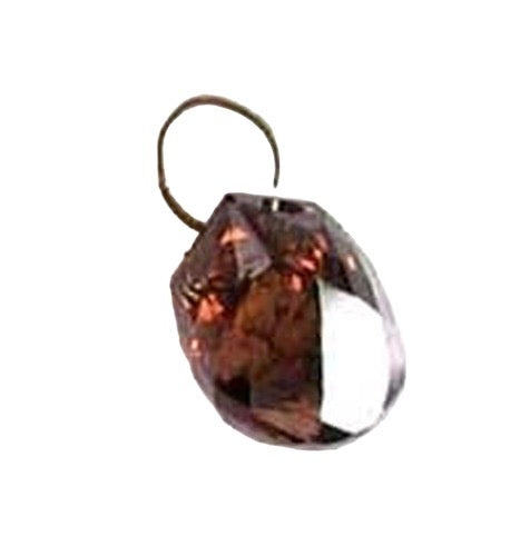 1.14cts Chocolate Diamond Brio & 18K Pendant Bead 10370A