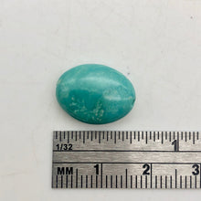 Load image into Gallery viewer, Natural Blue-Green Turquoise Oval Bead Strand
