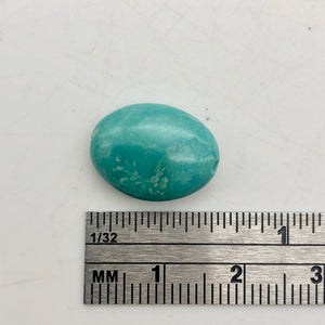 Natural Blue-Green Turquoise Oval Bead Strand