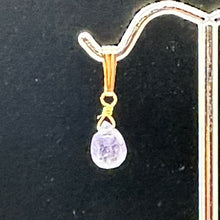 Load image into Gallery viewer, Tanzanite 14K Gold Filled Wire Wrap Pendant | Lavender | 1 inch Long |
