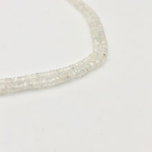 Load image into Gallery viewer, 40cts of Faceted White Sapphire 16 inches Bead Strand | 2.75x2-2x1mm | 103294
