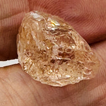 Load image into Gallery viewer, Imperial Topaz AAA 25.4cts Crystal Display Specimen | 20x11x11mm | Pink | 1 Gem|
