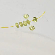 Load image into Gallery viewer, 7 Very Rare Gem 3-2.25mm Chrysoberyl Beads 1307D
