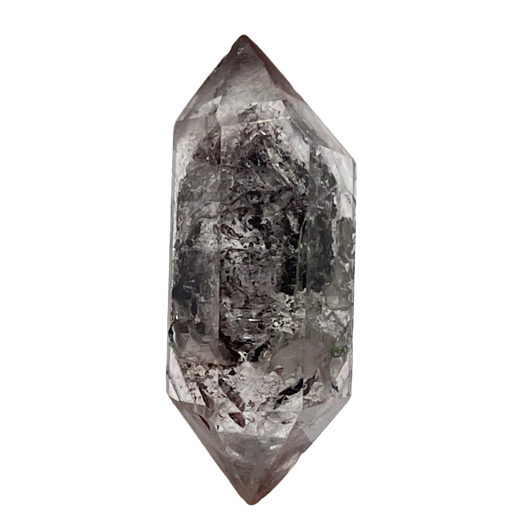 Quartz Shaman Double Terminated 29cts Crystal | 32x11mm | Clear with Inclusions|