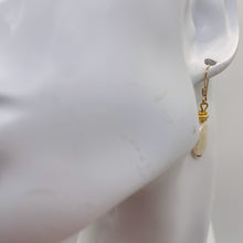 Load image into Gallery viewer, Pearl 14kgf Earrings Pendant Set | 1 1/4&quot; Long | Yellow Gold | 1 Matched Set |
