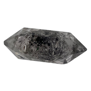 Quartz Shaman Double Terminated 29cts Crystal | 32x11mm | Clear with Inclusions|