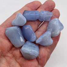 Load image into Gallery viewer, Chalcedony 8" Strand Nugget Beads | 32x23x13-21z17z12mm | Blue | 8 Beads |
