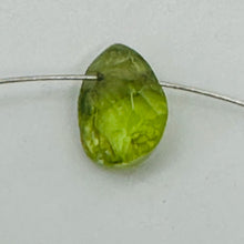 Load image into Gallery viewer, Peridot Faceted Briolette Bead | 1.8 cts | 9x6x5mm | Green | 1 bead |
