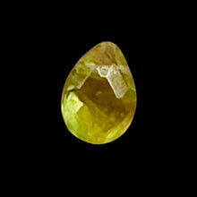 Load image into Gallery viewer, Peridot Faceted Briolette Bead | 1.1 cts | 7x5x3mm | Green | 1 bead |
