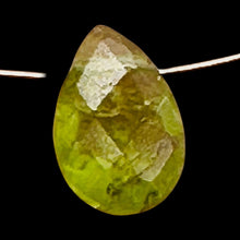 Load image into Gallery viewer, Peridot Faceted Briolette Bead | 2 cts | 8x6x5mm | Green | 1 bead |
