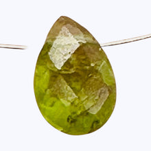 Load image into Gallery viewer, Peridot Faceted Briolette Bead | 2 cts | 8x6x5mm | Green | 1 bead |
