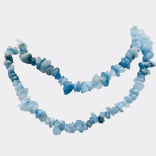 Load image into Gallery viewer, Aquamarine 32&quot; Chip Strand | 11x8x5 to 7x5x4mm | Blue | 200 Beads |

