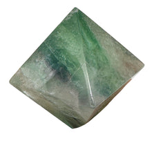 Load image into Gallery viewer, Fluorite Double Pyramid Figurine | 1 Display Figurine | | 36x36x36mm | Green

