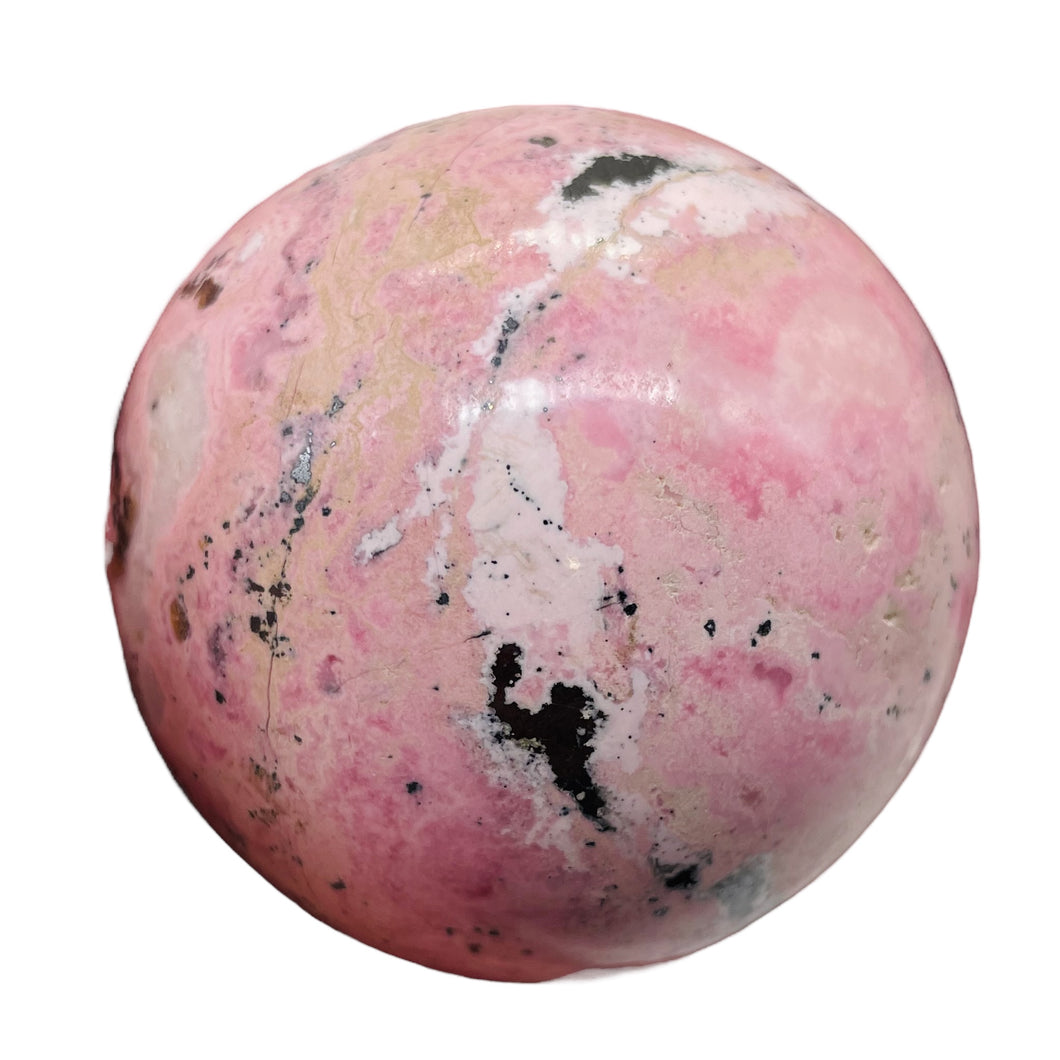 Rhodonite 426g Sphere | 2 1/2