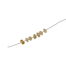 Load image into Gallery viewer, 7 Beads of Natural 3x2.5-2.75x2mm Imperial Topaz Faceted Roundel 6187
