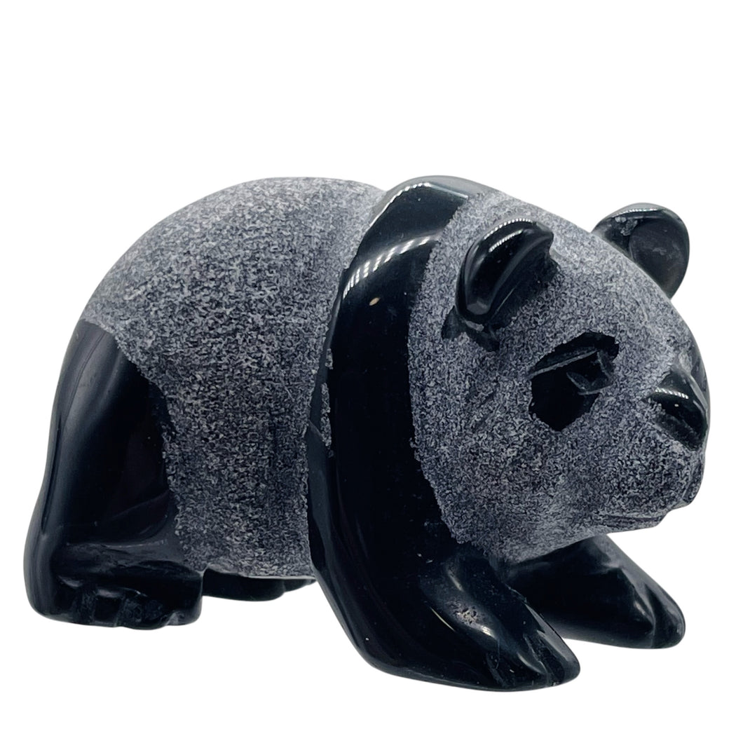 Koala Bear Walking Statue | 1 Figurine | | 43x28x23mm | Black, Gray