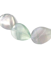 Load image into Gallery viewer, Springtime Three Pastel Fluorite Pendant Beads 008691
