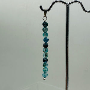 Stunning AAA Blue Kyanite Sterling Silver Pendant | 2" (Long) | Blue |