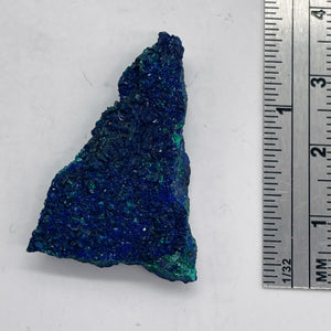 Azurite Malachite 7 Gram Natural Display Specimen | 33x22x6mm | Green |