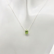 Load image into Gallery viewer, Peridot Faceted Briolette Bead | 1.2 cts | 7x5x3.5mm | Green | 1 bead |
