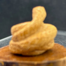 Load image into Gallery viewer, Year of the Snake 2025 Coiled Boxwood Bead | Netsuke |
