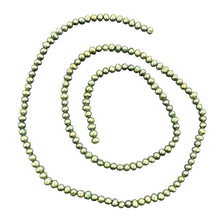 Load image into Gallery viewer, Fab 3x2mm Forest Green Freshwater Pearl Strand 108839
