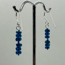 Load image into Gallery viewer, Dazzle Blue Apatite Sterling Silver Earrings | 1 1/4" Long |

