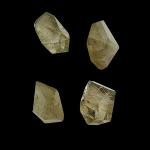 Rutilated Quartz Incredible Centerpiece Beads | 27x12 to 23x13mm | 4 Beads |