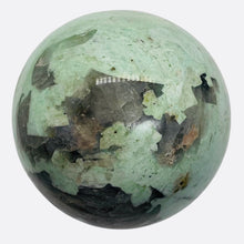 Load image into Gallery viewer, Lemon Chrysoprase Crystal 383g Sphere | 2 7/16&quot; | Green | 1 Collector&#39;s Item |
