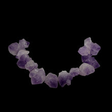 Load image into Gallery viewer, Amethyst Natural Crystals 8&quot; Strand | 29x27x15 to 18x17x12mm | Purple| 14 Beads|
