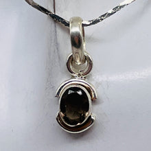 Load image into Gallery viewer, Smoky Quartz Sterling Silver Oval Pendant | 3/4&quot; Long | Smoky | 1 Pendant |
