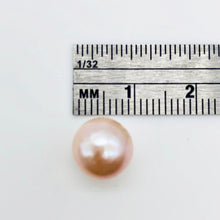 Load image into Gallery viewer, 1 Sweet Natural Lavender Pink 10mm to 9mm Pearl 004479
