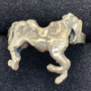 Sterling Silver Pony Horse Ring | Size 8 1/4 | Silver | 1 Ring |