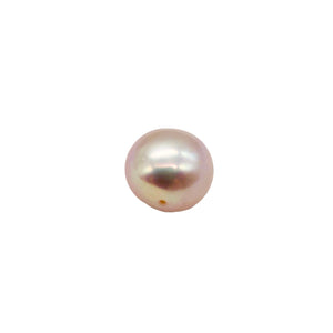 Sweet Natural Lavender Pink 10mm to 9mm Pearls | 10mm | Pink | Round | 2 Pearls|