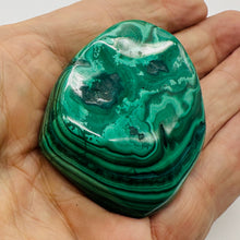 Load image into Gallery viewer, Malachite 115g Polished Gemstone FreeForm| 54x46x20mm| Green| 1 Display Specimen
