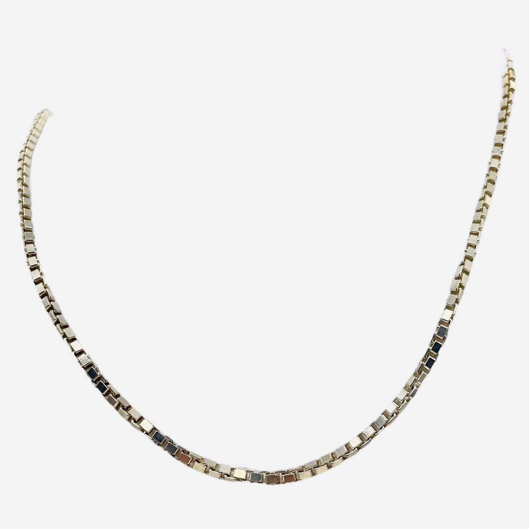 Italian! Silver 2mm Box Chain 16