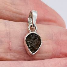 Load image into Gallery viewer, Moldavite 7.08ct Sterling Silver Heart Pendant | 3/4&quot; Long | Green | 1 Pendant |
