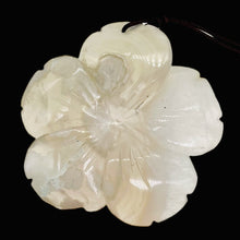 Load image into Gallery viewer, Quartz Pendant Flower | 55x8mm | Lavender White | 1 Bead |
