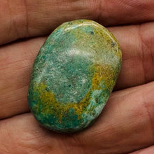 Load image into Gallery viewer, Turquoise Natural Focal 11g Nugget Bead | 21x22x12mm | Blue | 1 Bead |
