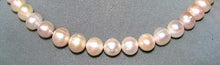 Load image into Gallery viewer, Huge 9 to 10mm Natural Rich Cream Pearl Strand 103434C
