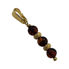 Load image into Gallery viewer, Amber Drop/Dangle Pendant | 1" Long | Amber |
